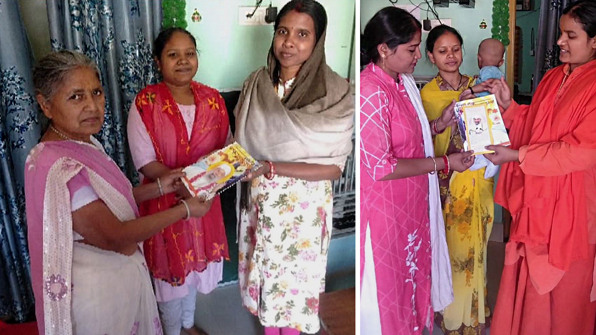 जांजगीर चांपा : महिलाओं ने बांटी सद्गुरु टाइम्स की पत्रिका